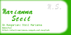 marianna steil business card